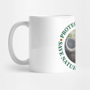 Wildlife Conservation Earth Day Buffaloes Mug